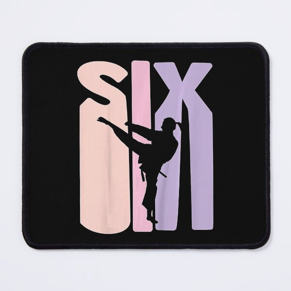 Item preview, Kids 6th Birthday Gift Karate Retro Taekwondo Martial Arts Girls designed and sold by JotarO1xkio.