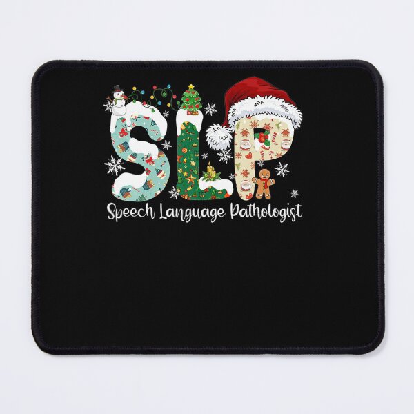 Item preview, Funny SLP Speech Language Pathologist Santa Christmas Pajama designed and sold by DawnMDupuy.
