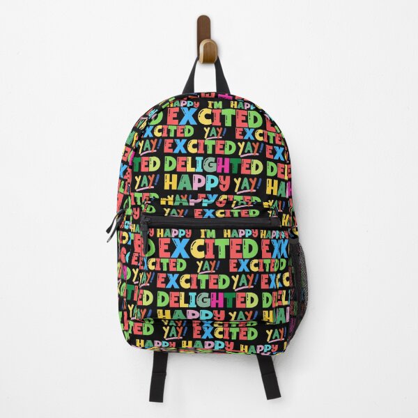 Item preview, Excited and Delighted | Happiness designed and sold by Einstein12345.