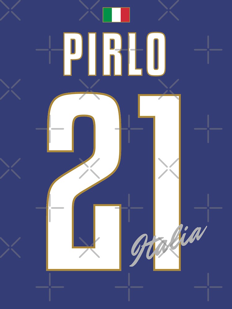 Pirlo Number 21 Italy Design Essential T-Shirt for Sale by