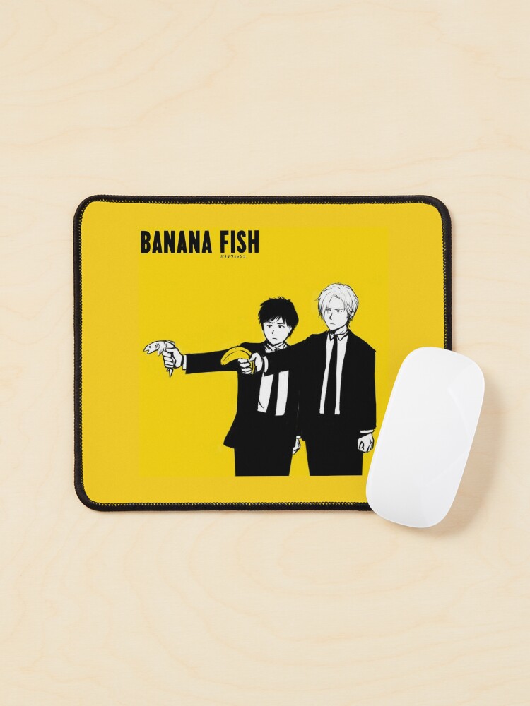 banana fish mouse pad