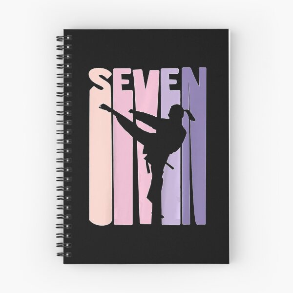 Item preview, Kids 7th Birthday Gift Karate Retro Taekwondo Martial Arts Girls  designed and sold by JotarO1xkio.