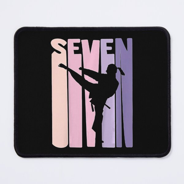 Item preview, Kids 7th Birthday Gift Karate Retro Taekwondo Martial Arts Girls  designed and sold by JotarO1xkio.