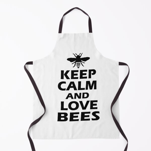 Item preview, Keep Calm and Love Honey Bee Collecting Honey Love bumble bee ,Gift friend Funny Art Design Happy Apparel Essential Inspiration Joy Mood designed and sold by DesignByHeartUK.