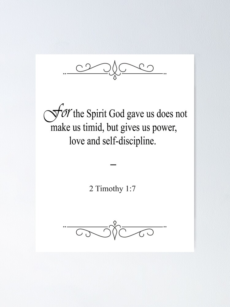 2 timothy 1 7 en espanol