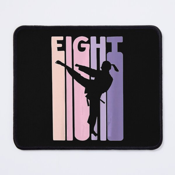 Item preview, Kids 8th Birthday Gift Karate Retro Taekwondo Martial Arts Girls designed and sold by JotarO1xkio.