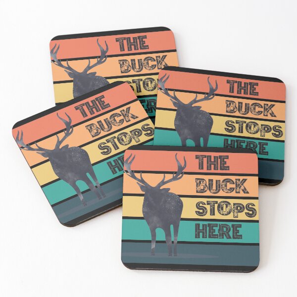 Item preview, The Buck Stops Here designed and sold by Rhu Creations.
