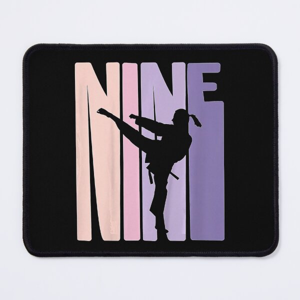 Item preview, Kids 9th Birthday Gift Karate Retro Taekwondo Martial Arts Girls  designed and sold by JotarO1xkio.