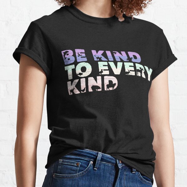 Item preview, Be Kind To Every Kind: Animal Silhouette Vegan designed and sold by Happy Puppy Print On Demand.