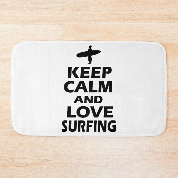 Item preview, Keep Calm and Surfboard Evolution Surfing Love Wave Riding Gift Premium Apparel Funny Holiday Xmas designed and sold by DesignByHeartUK.