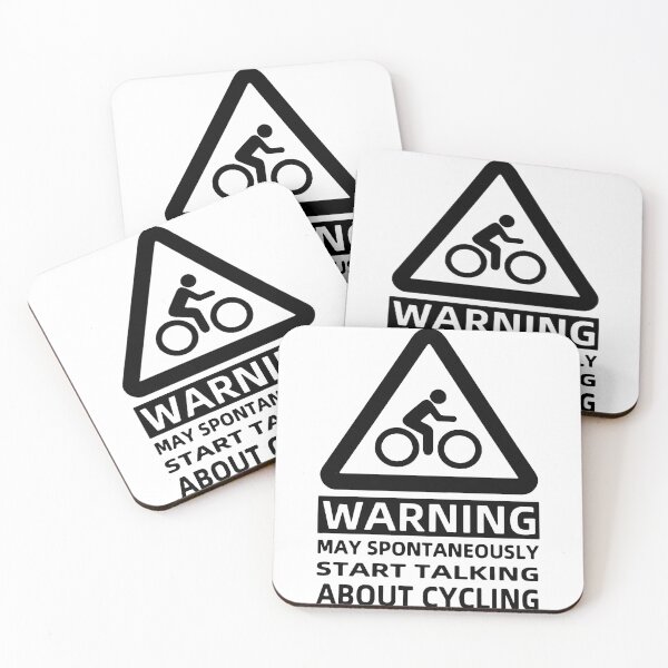 Artikelvorschau, Funny cycling Saying Warning May Spontaneously start talking about cycling Born to Ride Evolution of Mountain Bike  Love Bike Gift Premium Apparel Funny Holiday Xmas entworfen und verkauft von DesignByHeartUK.
