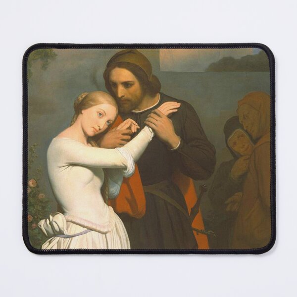 Artikelvorschau, Faust and Marguerite in the Garden - Ary Scheffer  entworfen und verkauft von Vintage Designs +.