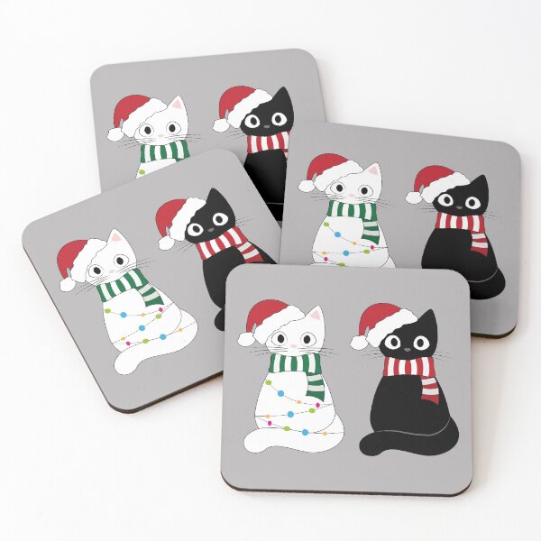 Item preview, Christmas Cats Duo designed and sold by CyrielleShop.