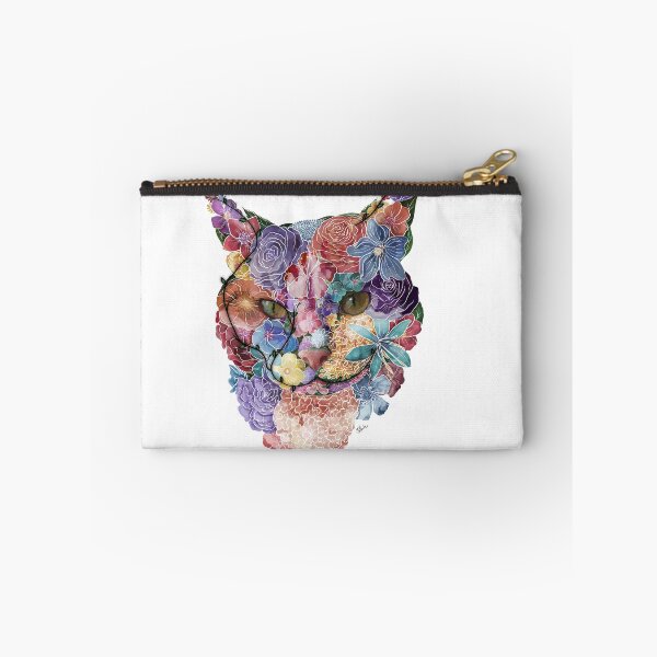 Item preview, Cat, Cat Lover Gift, Cat Floral, Flower Cat, Floral Cat, Cat Art, Cat Owner, Cat feminine designed and sold by Beaniebow.