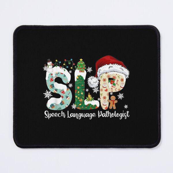 Item preview, SLP Speech Language Pathologist Santa Christmas Pajama designed and sold by RyanKramer.