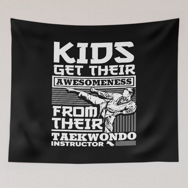 Item preview, Kids Get Their Awesomeness From Their Taekwondo Instructor  designed and sold by JotarO1xkio.