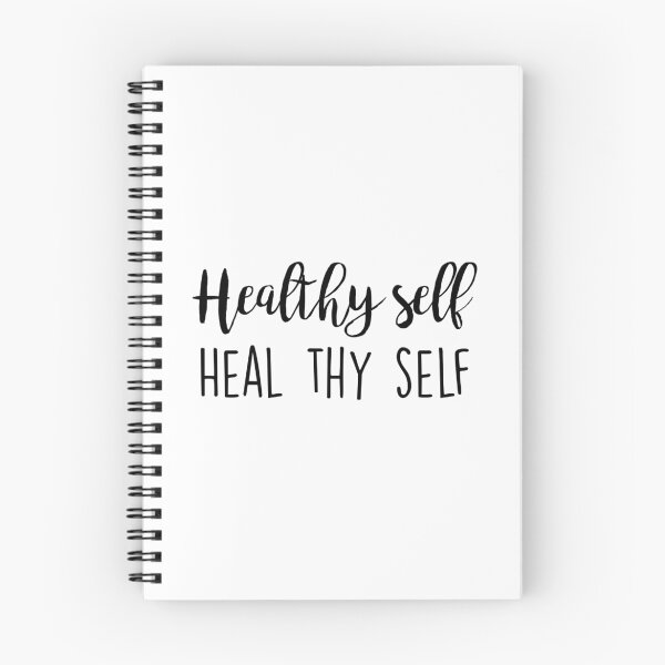 Item preview, Healthy self = heal thy self designed and sold by doodle189.