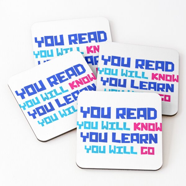 Item preview, You read you Will know you learn you will GO designed and sold by KHAFiT.