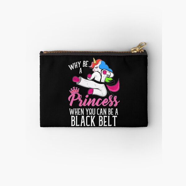 Item preview, Kids Taekwondo Unicorn Why Be A Princess Be A Black Belt  designed and sold by JotarO1xkio.