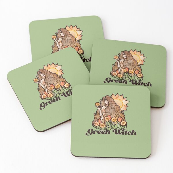 Item preview, Green Witch Summer designed and sold by FrictionMaxxing.
