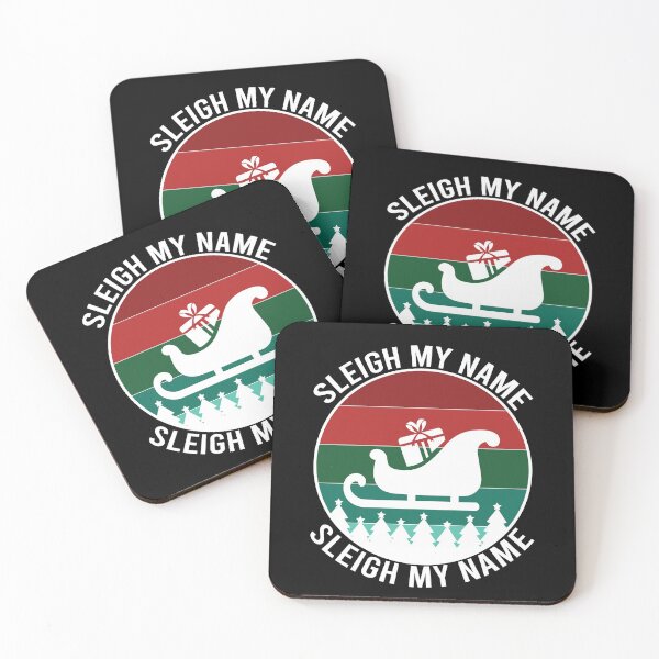 Item preview, Sleigh My Name, Sleigh My Name, Funny Christmas Pun designed and sold by foramelie.