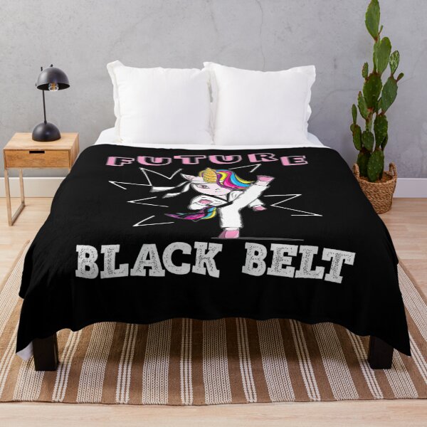 Item preview, Kids Unicorn Taekwondo Future Black Belt  designed and sold by JotarO1xkio.