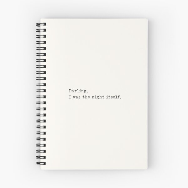 Item preview, Darling, I was the night itself - Addie Larue designed and sold by BlueGnome.