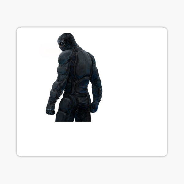 Grim Superhero Sticker