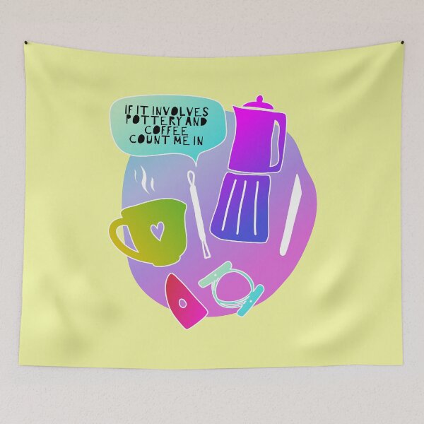 Item preview, Pottery and Coffee designed and sold by Teequeque.