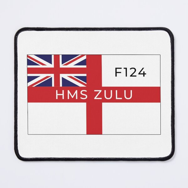 Item preview, HMS Zulu On British White Ensign - F124 - British Navy Type 81 Tribal Class Frigate designed and sold by Stuart Jones.
