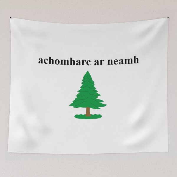Item preview, Bratach Crann Péine (Irish Pine Tree Flag) designed and sold by JonathanR1994.