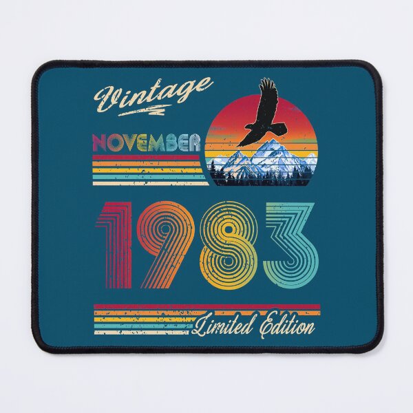 Item preview, November 1983 Birthday designed and sold by GreenSplash.