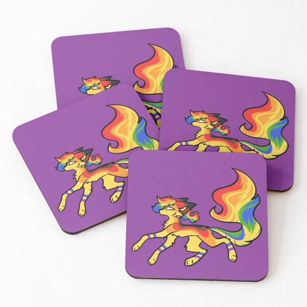 Item preview, QPOC Pride Flame Fox designed and sold by NoirFaux.