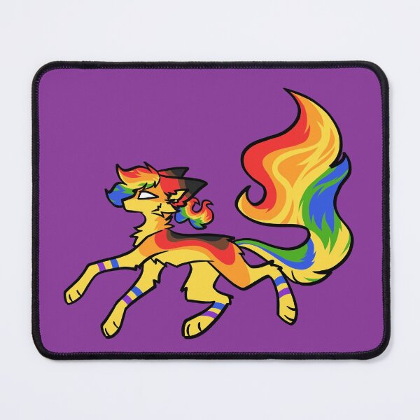 Item preview, QPOC Pride Flame Fox designed and sold by NoirFaux.