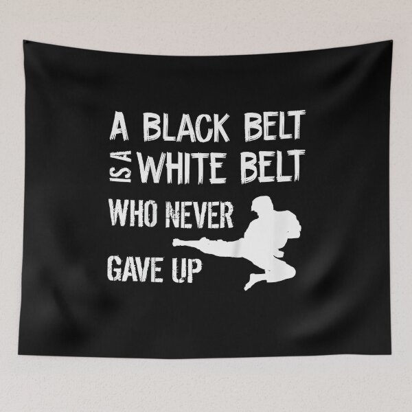 Item preview, Kids Youth Black Belt Taekwondo Dont Give Up Motivation  designed and sold by JotarO1xkio.
