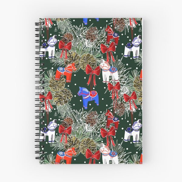 Item preview, Patrón de caballo de Navidad designed and sold by Pear Tree Studio.