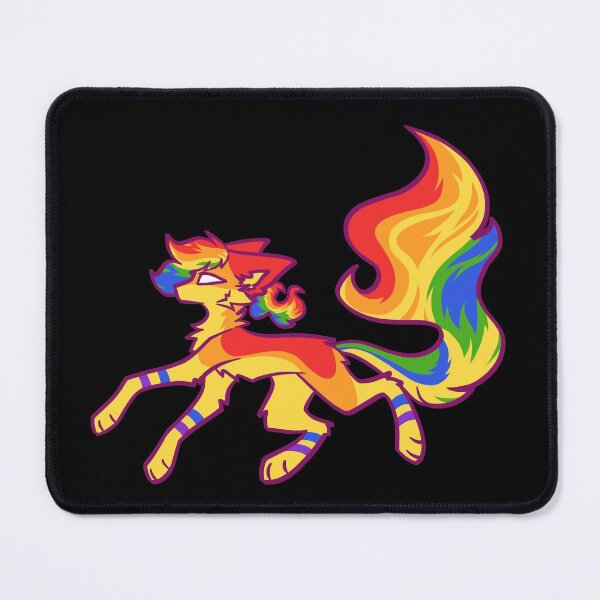 Item preview, Rainbow Pride Flame Fox designed and sold by NoirFaux.