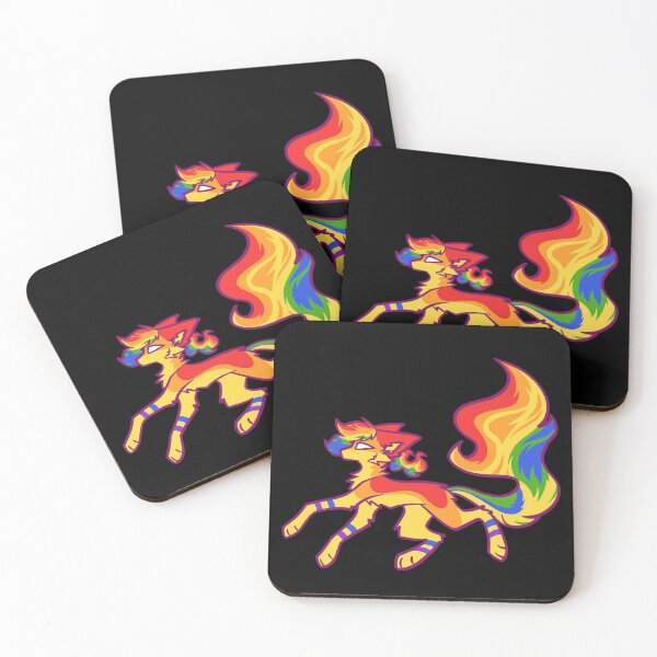 Item preview, Rainbow Pride Flame Fox designed and sold by NoirFaux.