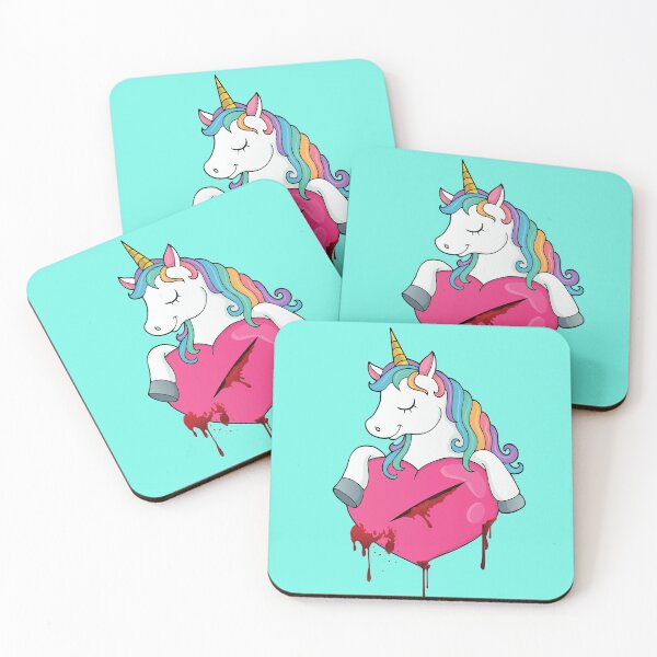 Item preview, Beautiful Christmas Evil Unicorn Design designed and sold by Tshepomuza.