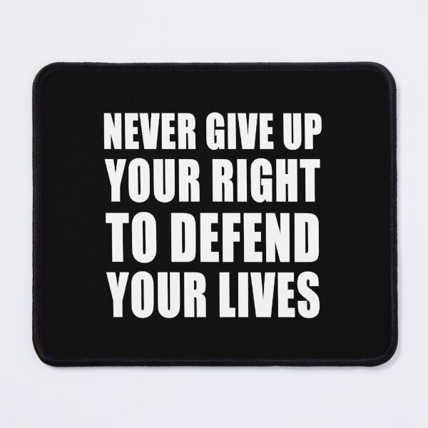 Item preview, Never Give Up Your Right To Defend Your Lives Covid Freedom Anti Segregation Patriotic Vaccine Mandate designed and sold by Jason Gilbert.