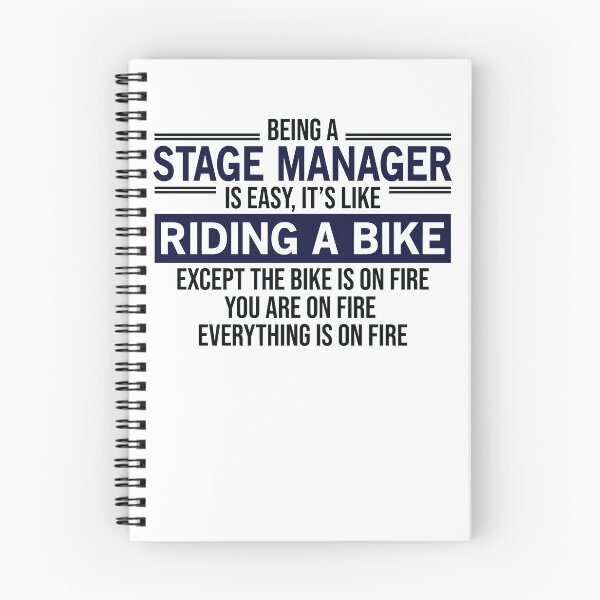 Item preview, Being A Stage Manager Is Easy designed and sold by woodesigner.