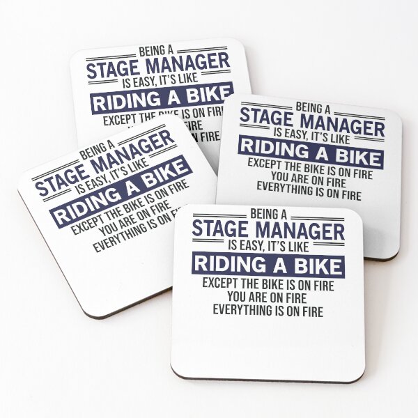 Item preview, Being A Stage Manager Is Easy designed and sold by woodesigner.