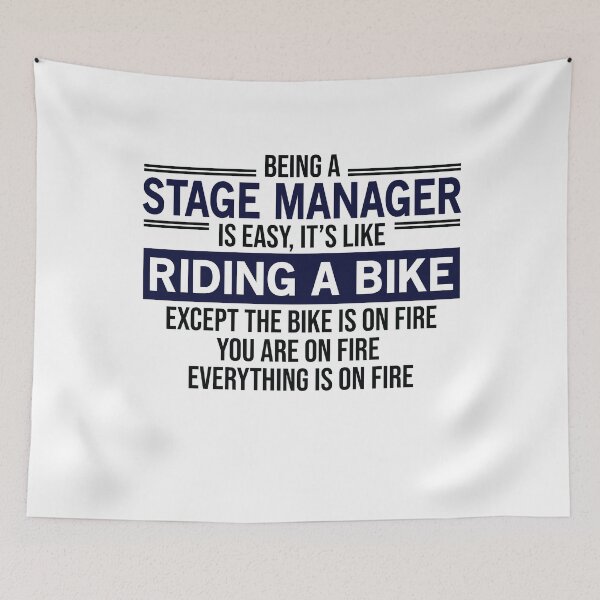 Item preview, Being A Stage Manager Is Easy designed and sold by woodesigner.