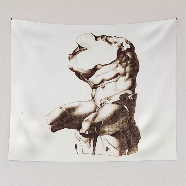 Item preview, Charcoal Drawing of Classical Greek Sculpture  designed and sold by Mark Jesus-Allen.