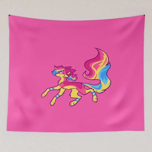 Item preview, Pansexual Pride Flame Fox designed and sold by NoirFaux.