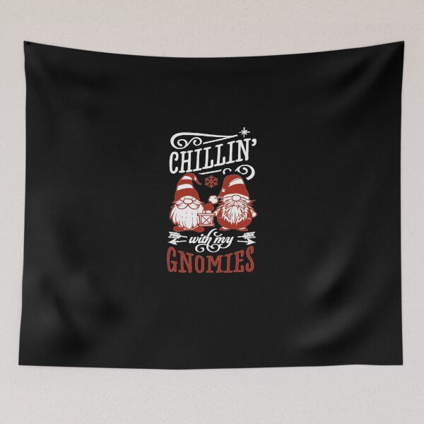 Item preview, Relajándose con mis gnomios | Gnomos navideños designed and sold by D-Shirt-More.