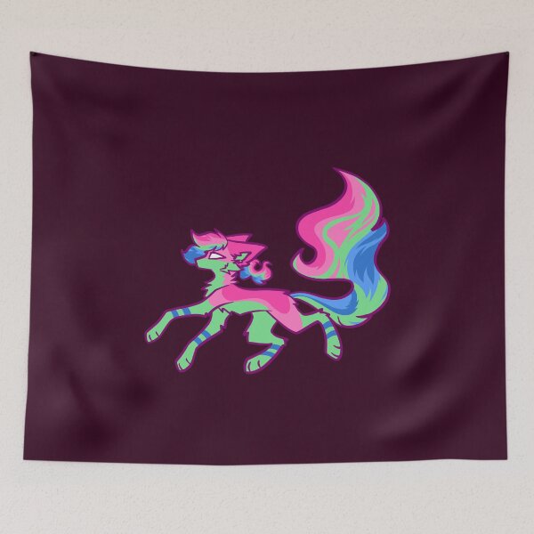 Item preview, Polysexual Pride Flame Fox designed and sold by NoirFaux.