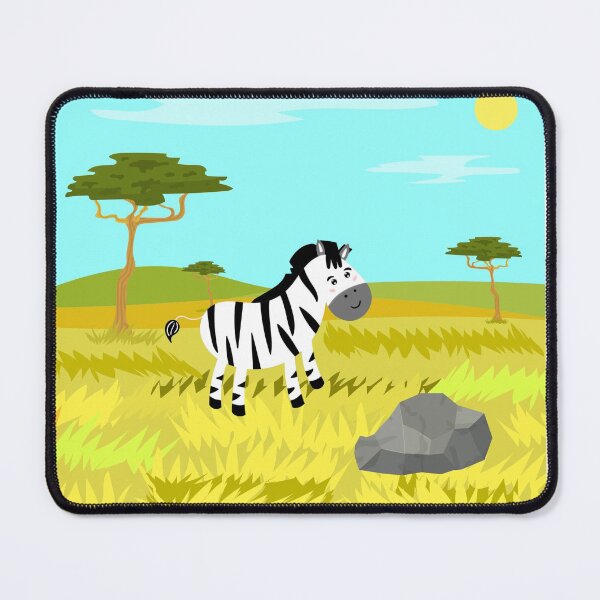 Item preview, Zebra in a Many Hued Panorama Landscape designed and sold by Naked-Alien.