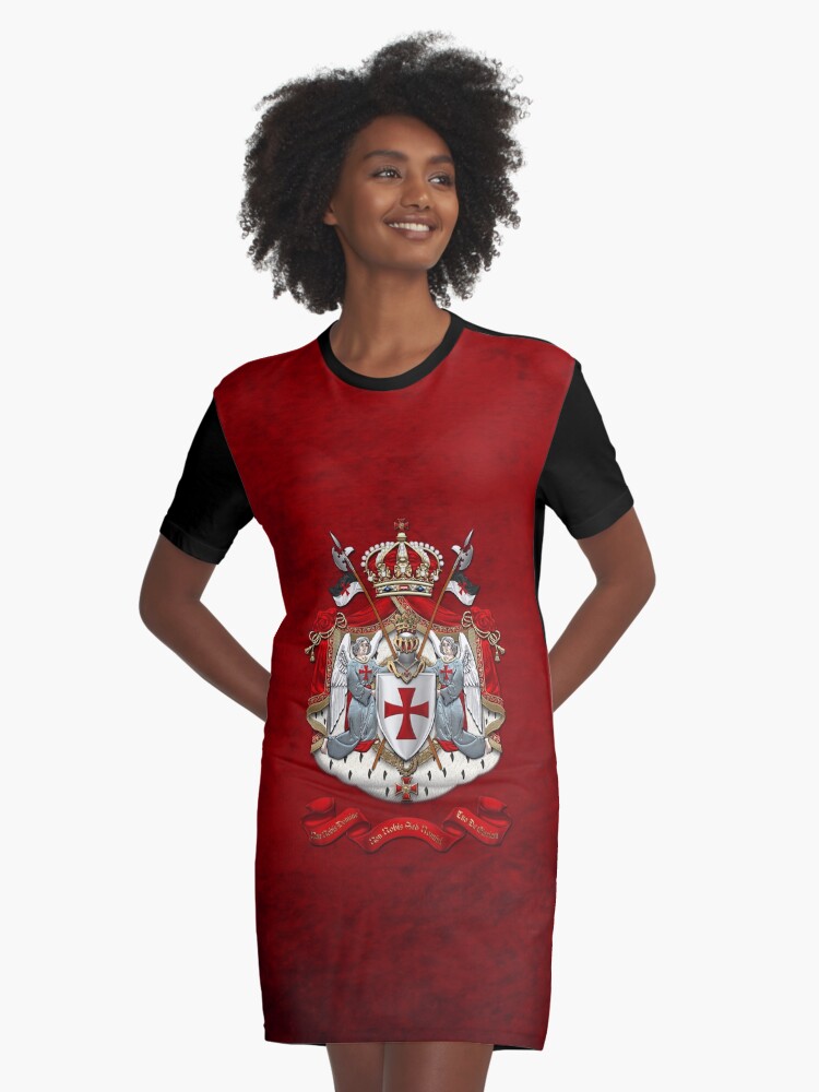 Red velvet cheap t shirt dress