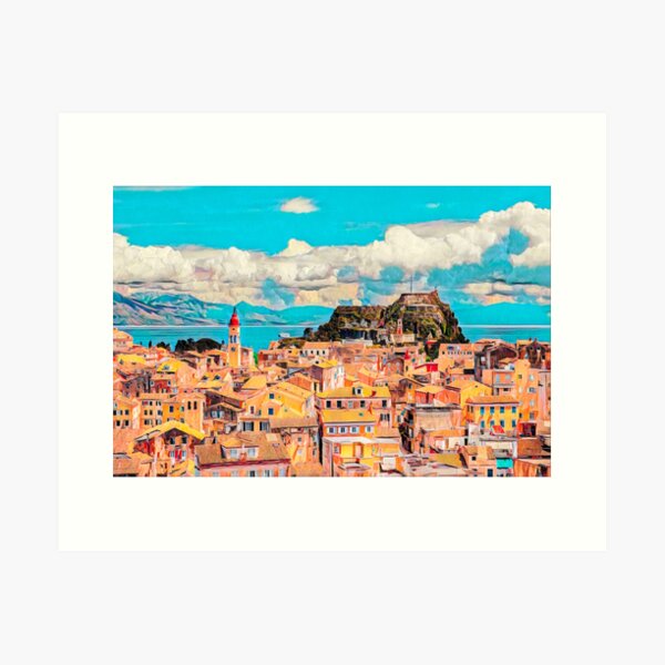 Corfu Art Print